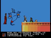 une photo d'Ã©cran de Aladdin sur Sega Master System